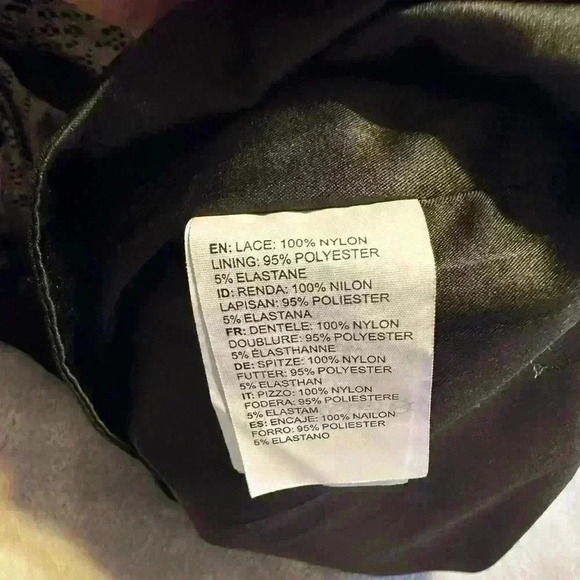 Bardot Black Lace Midi Dress Size 8/Medium - Picture 6 of 6